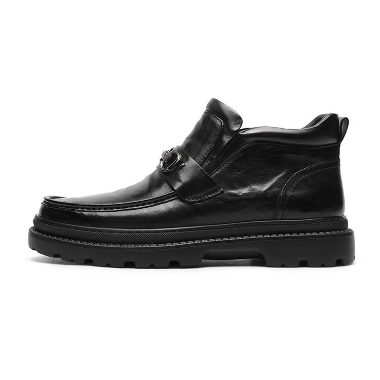 GOLDLION Ankle Boots Men's Black/Brown