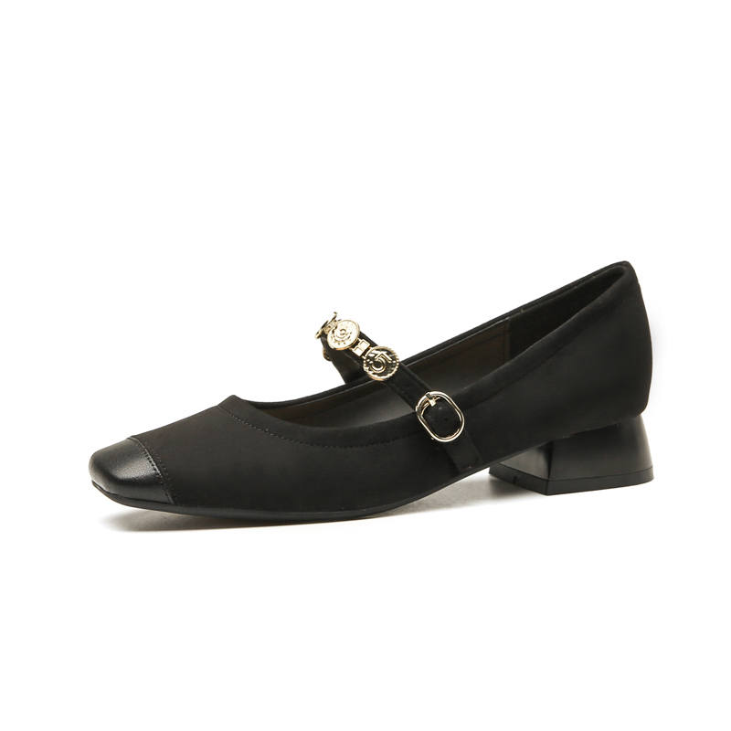 ZUOMILUO Chunky Heel Mary Jane Shoes Women's