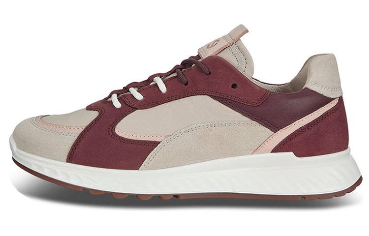 Ecco Ecco St.1 Casual Shoes Women's Low Top Beige Red