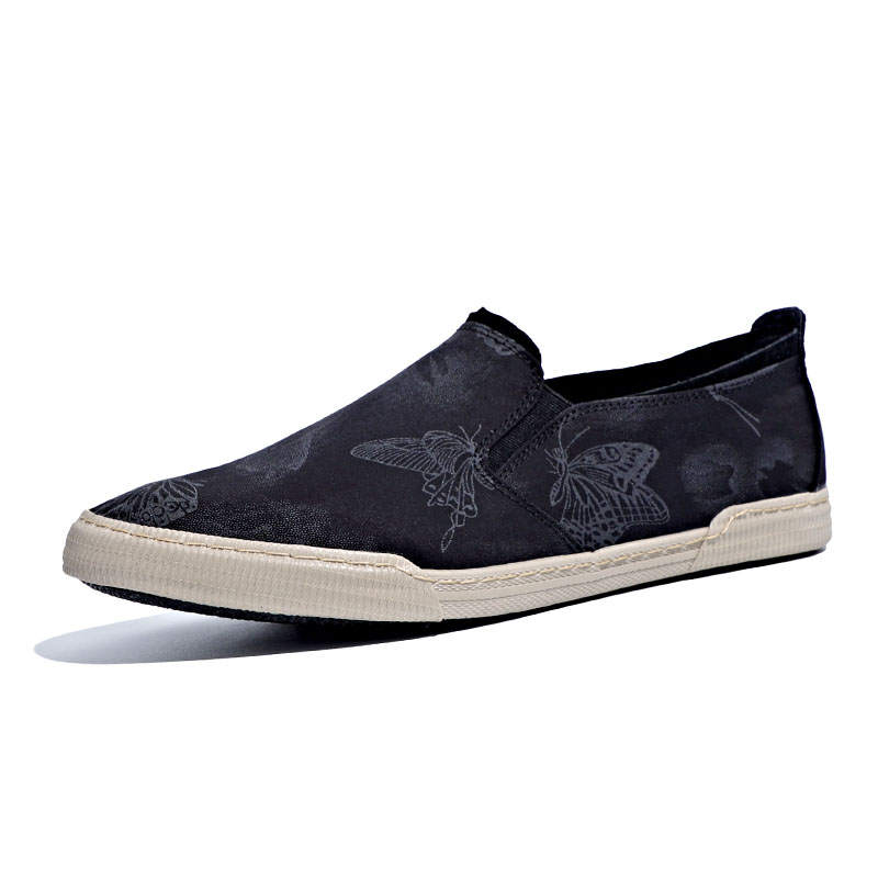 Baoda Casual Shoes Men's Low Top Black, Gray, Khaki