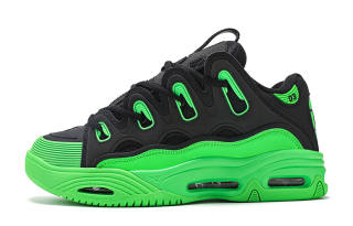 OSIRIS Skateboard Shoes Unisex Low Top Black/Green