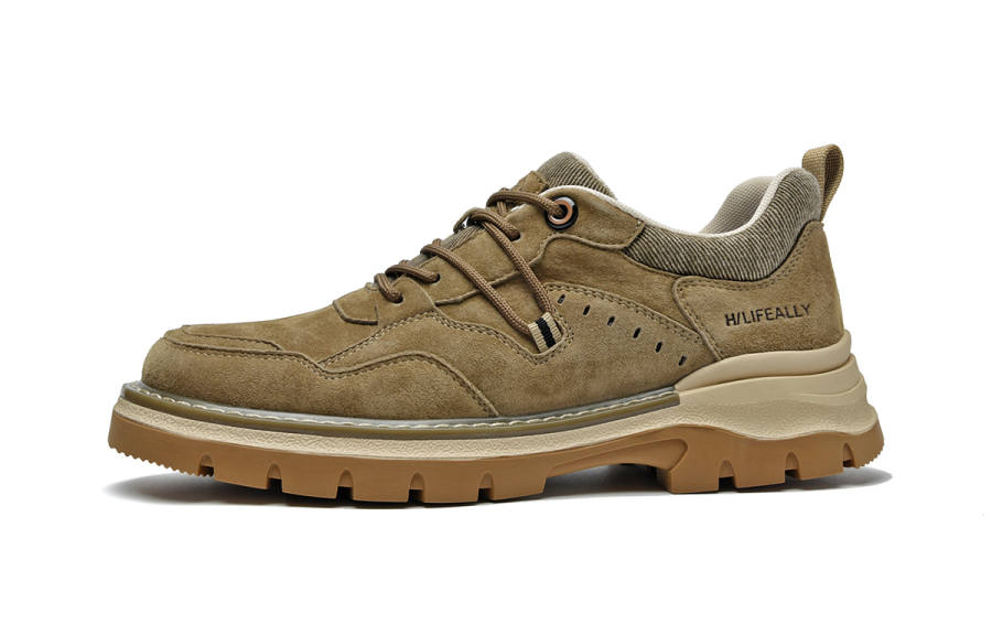 HLA Casual Shoes Men's Low Top Brown/Black