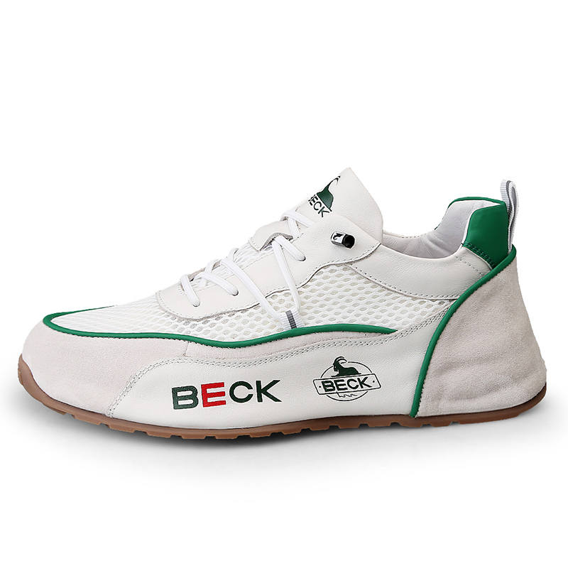 BECK Pigskin Abrasion Resistant Slip Resistant Low top Casual Shoes Men's