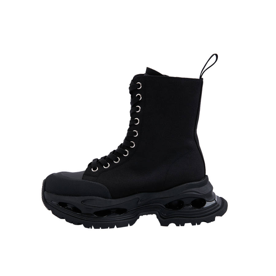 UOOYAA High top Canvas Shoes Women's Black