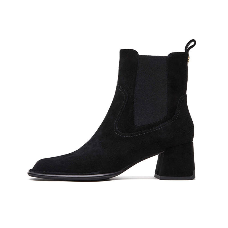 Marie Claire Short Chelsea Boots Women's Midnight Paris Black