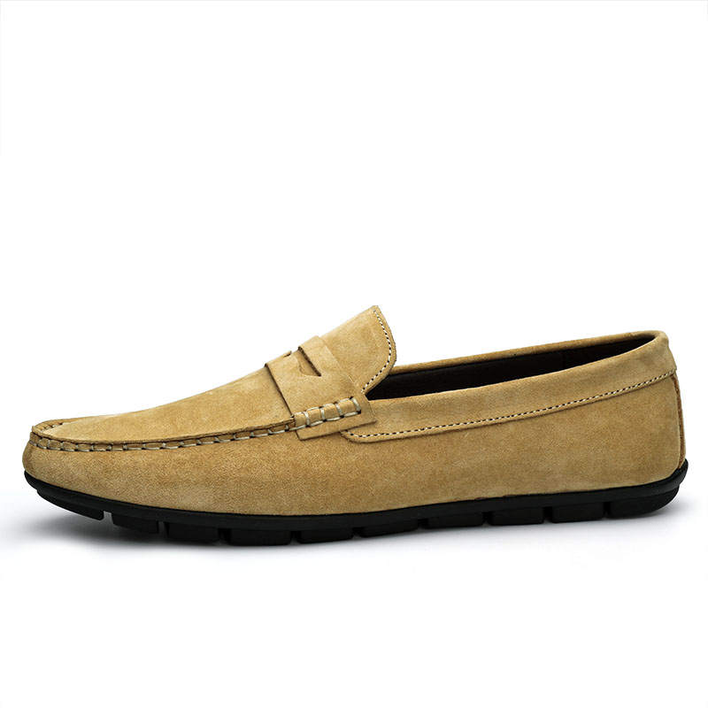 CKVUSAMG Pigskin Low top Casual Shoes Unisex Sand