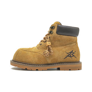 GUQUE Top Grain Cow Leather Combat Boots Unisex