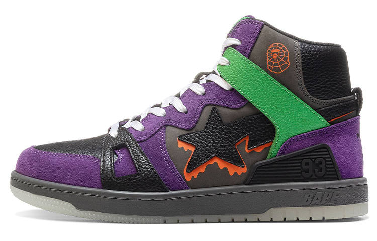 A BATHING APE BAPE A BATHING APE Bape Sta 93 Hi Halloween 2021