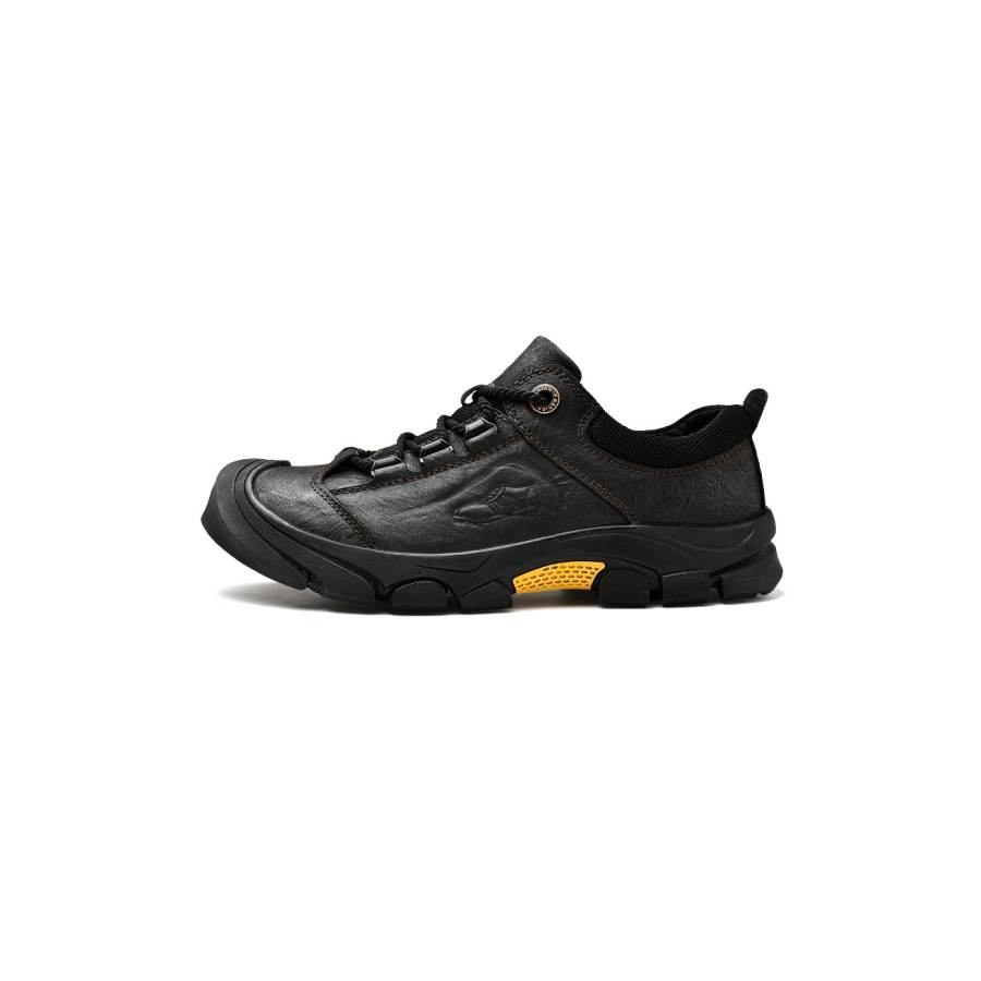 JIGONGYANG Cow Leather Low top Outdoor Shoes Men's