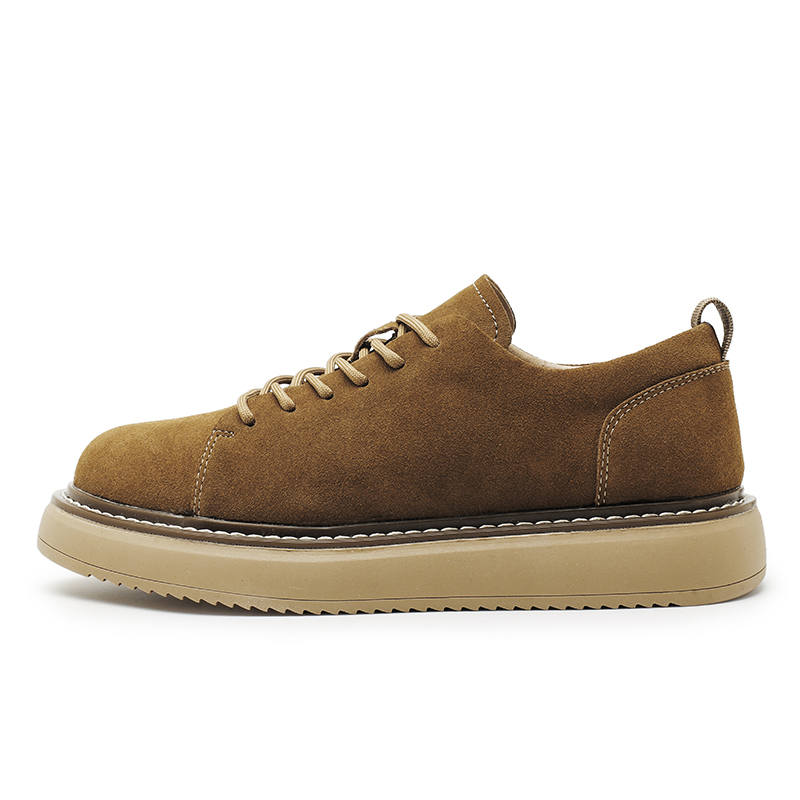 WEISHIBANGWEI Cow Suede Casual Shoes Men's