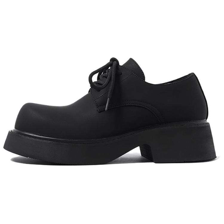 LUOMENG Men's Casual Shoes Men's Low Top Black