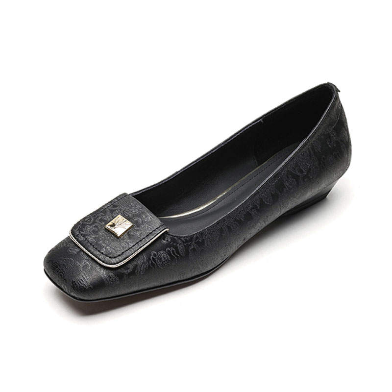 Echo&yolo Cow Leather Casual Shoes 2cm Women's