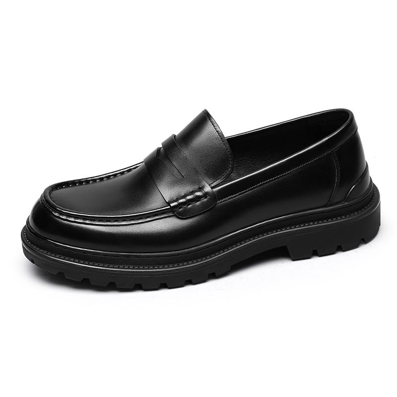GOLDLION Loafers Flat Men's Black