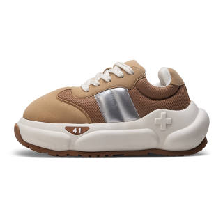2YE+ Chubby Series Dundun Shoes Coverage Thermal Slip Resistant Cushioning Height Increasing Low top Skateboard Shoes