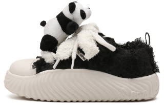URTA Bear Run Collection Fabric Low top Casual Shoes Women's Black