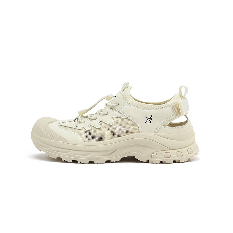 UBZ Abrasion Resistant Abrasion Resistant Low top Casual Shoes Women's Moon White