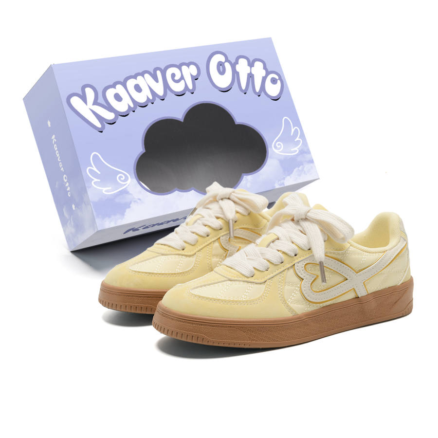 KAAVER OTTO Cushioning Abrasion Resistant Breathable Low top Skateboard Shoes Women's