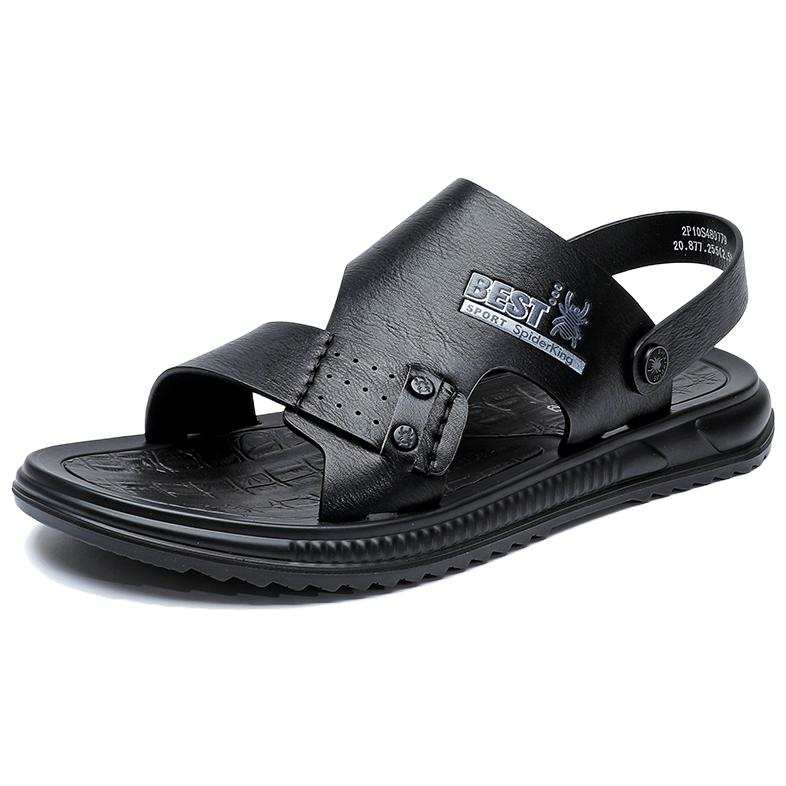 Spider King Spider King Microfiber Leather Beach Sandals Men's