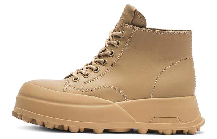 Coup De Foudre Cow Suede Short Combat Boots 5cm Women's
