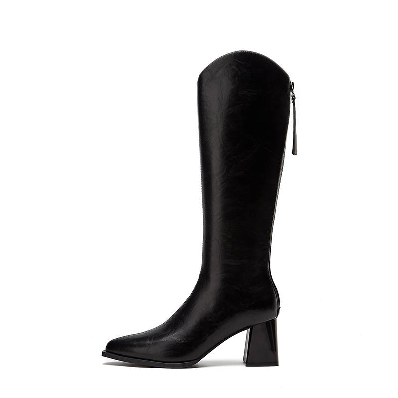 DAPHNE DAPHNE Knee High Boots Women's White