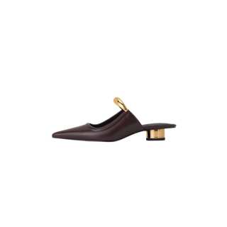 JW PEI Design Fashion New Arrival Women's Sandal Height Increasing Closed Toe Slippers Women's