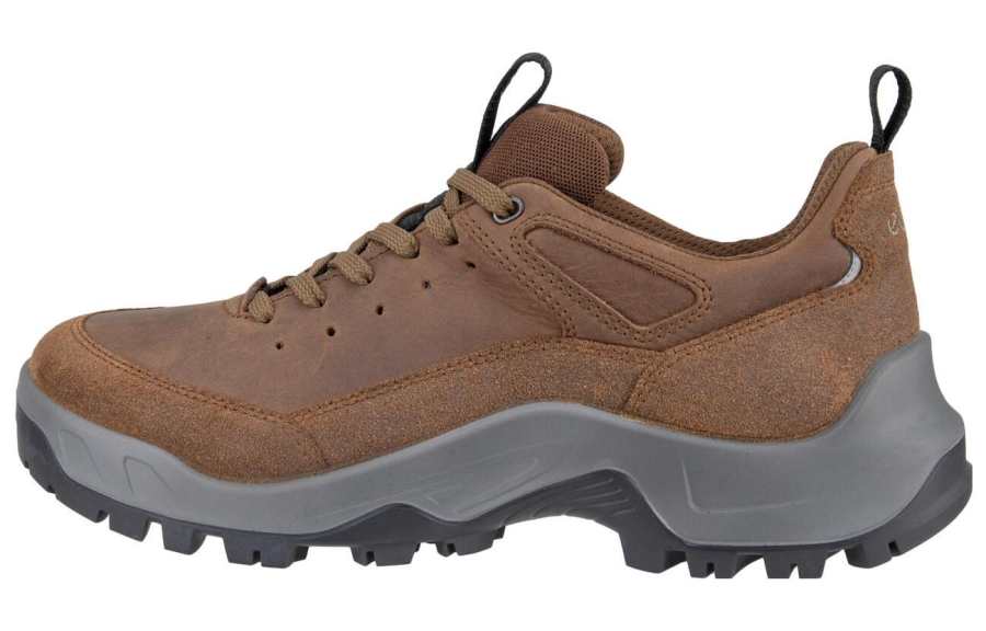 Ecco Ecco Leather Low top Outdoor Shoes Men's Brown