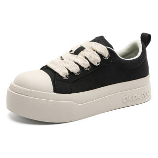 BAILUNHAN Low top Skateboard Shoes Unisex Black