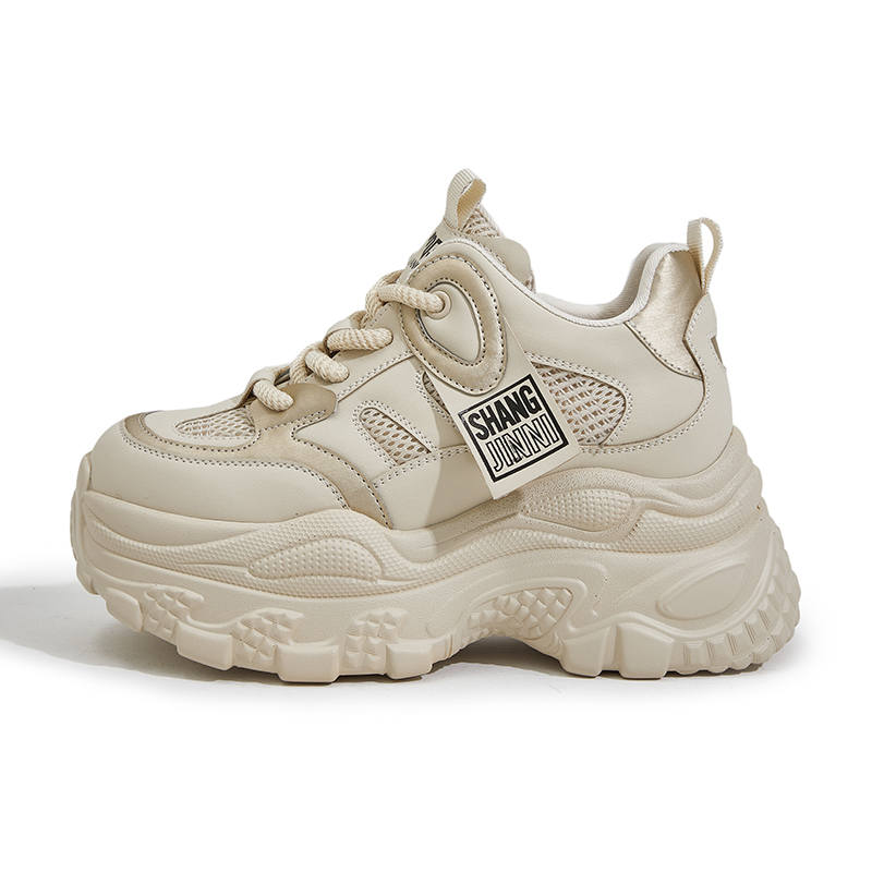 MILANLIANGE Low top Chunky Sneakers Women's