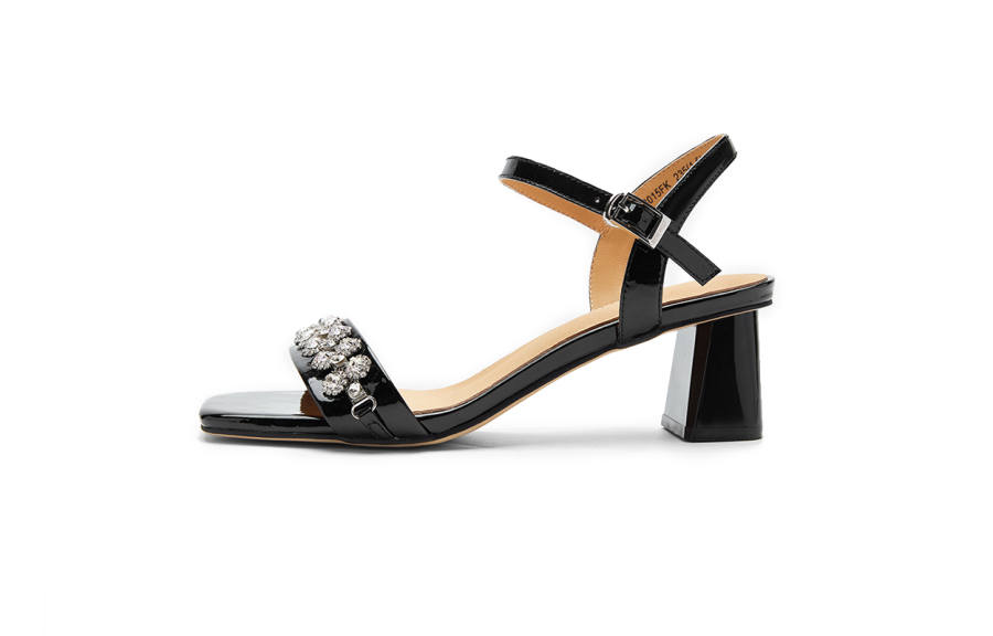 NINE WEST NINE WEST Cow Leather One Strap Sandals Women's