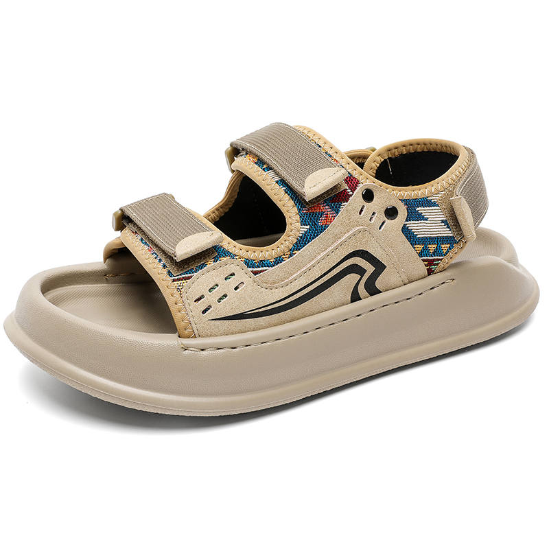 YEDANI YEDANI Beach Sandals Men's Beige