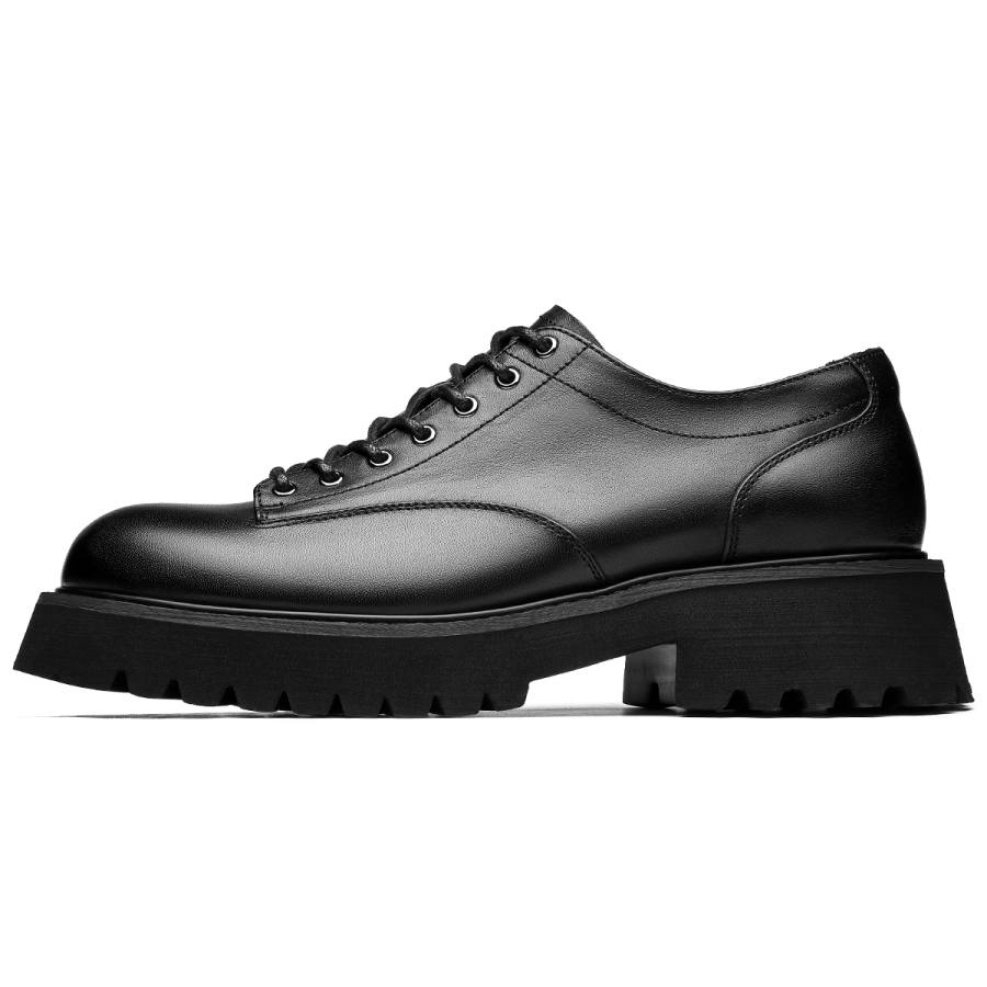 Millies MILLIE'S Horse Leather Casual Shoes Men's Black