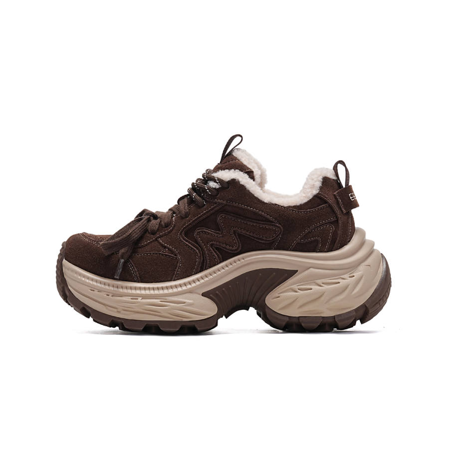 EBLAN EBLAN Low top Chunky Sneakers Women's Brown