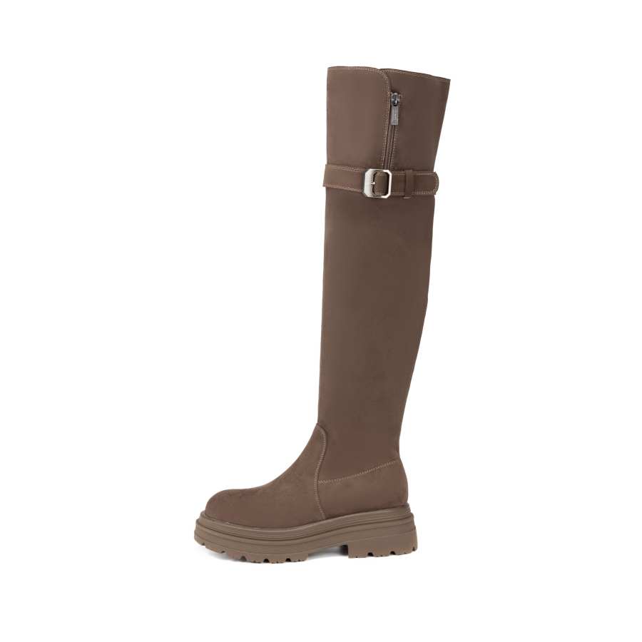 AOKANG AOKANG Knee high Boots Women's Brown