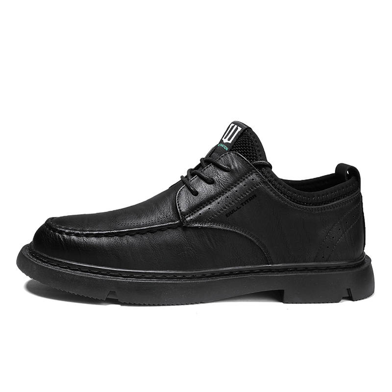 GONG NIU JU REN Microfiber Leather Casual Shoes Men's