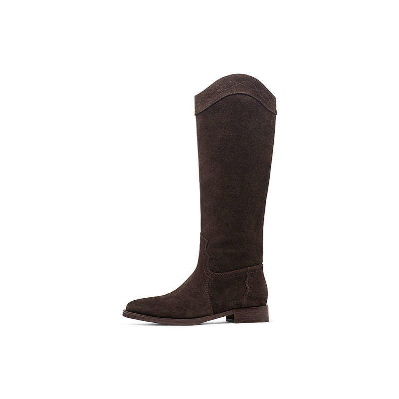 Coup De Foudre Knee high Boots Women's Coffee