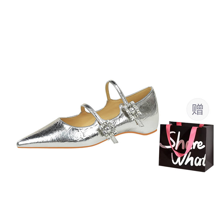 BIGTREE Patent Leather Mary Jane Shoes Women's