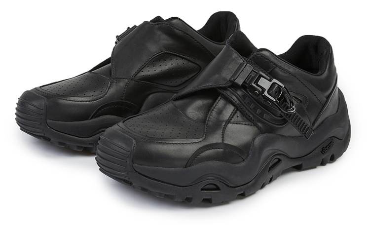 CROQUIS Casual Shoes Men's Low Top Jet Black/Light Ecru/Cool White