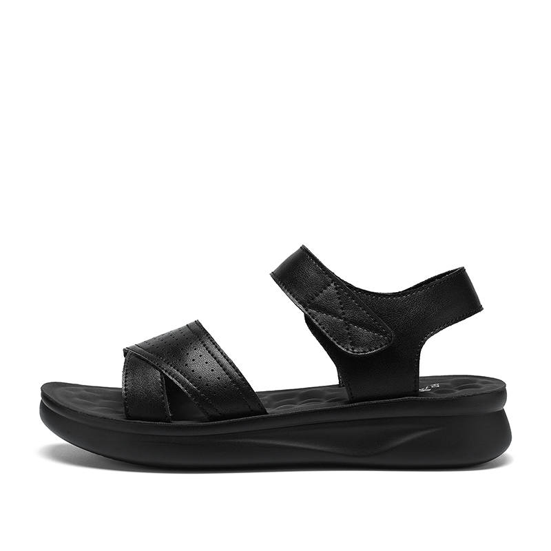 ZULIZ Synthetic Leather One Strap Sandals Women's