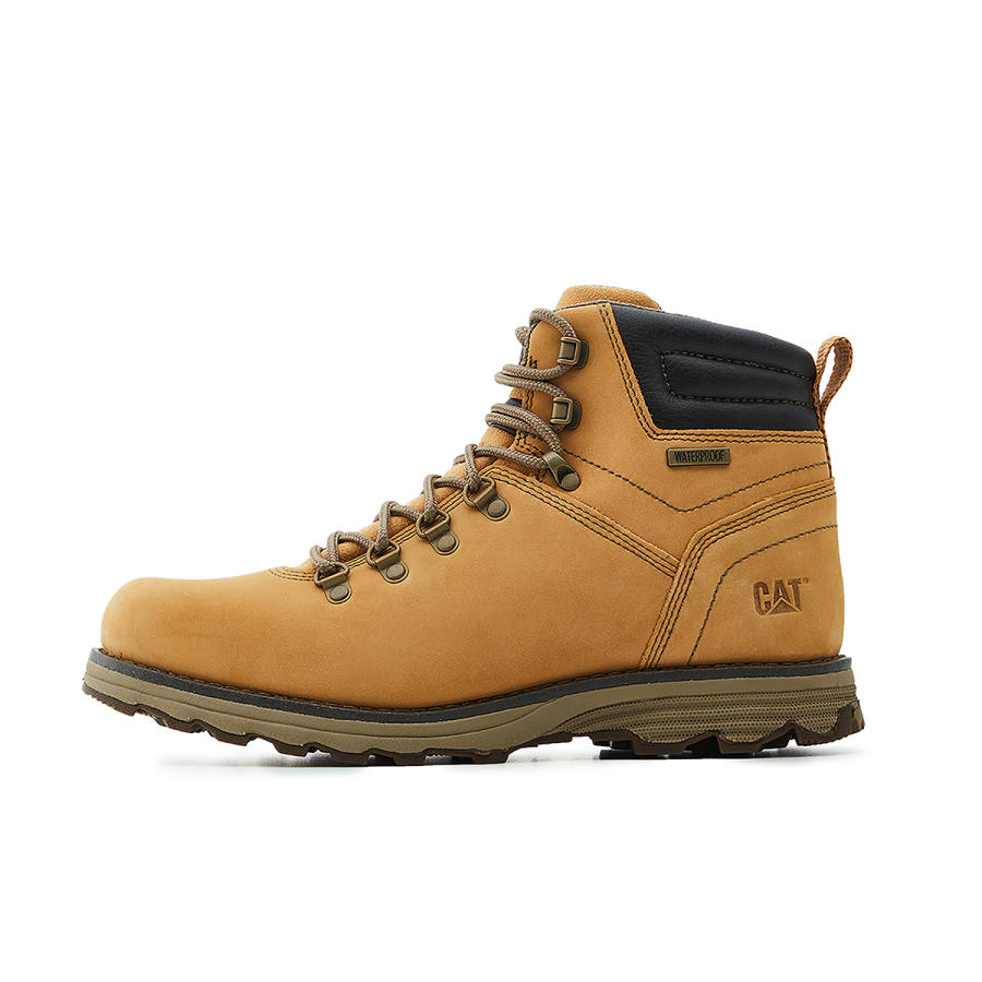 CAT CAT Cow Leather Ankle Boots Men's