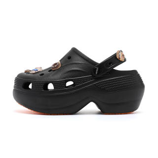 JOSINY Trendy Fashion, Summer Breathable, Soft And Comfortable, Closed Toe Slippers, Slip on EVA Clogs Women's Black