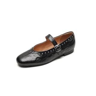 BAISHITING Sheepskin Casual Shoes 1.5cm Women's