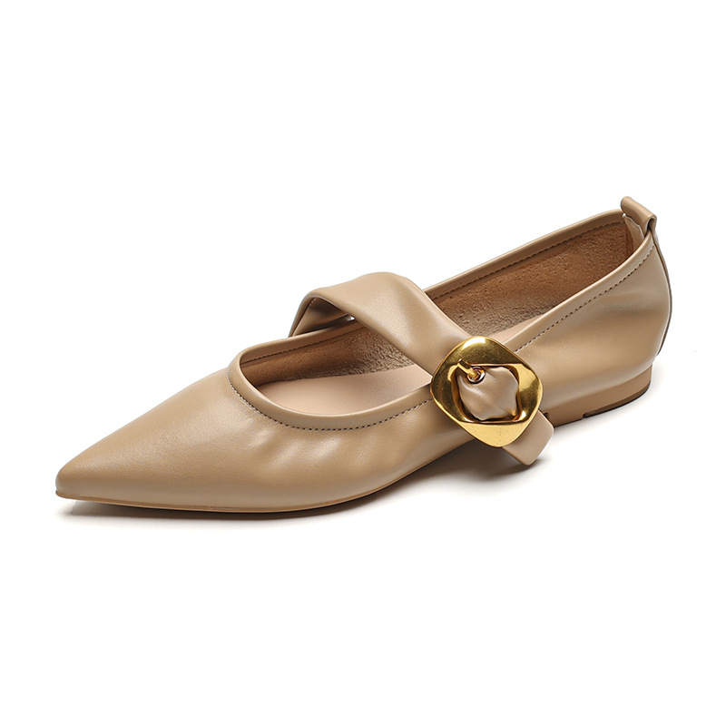 ZUOMILUO Microfiber Leather Chunky Heel Mary Jane Shoes Women's