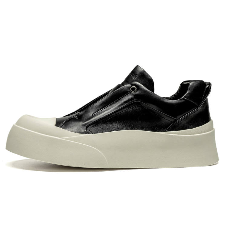 LEAVELAND Cow Leather Casual Shoes Unisex