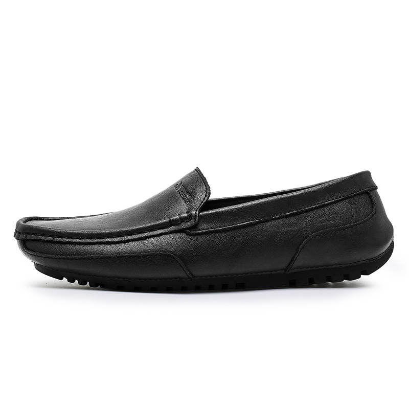 G.N.SHIJIA Gommino Loafers Men's Black/Gray
