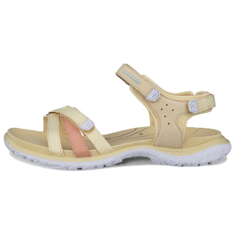 Ecco Ecco Offroad Roam Leather, Textile Beach Sandals Women's Yellow
