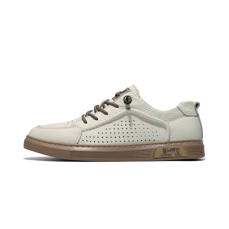 PLO CART Low top Skateboard Shoes Men's White