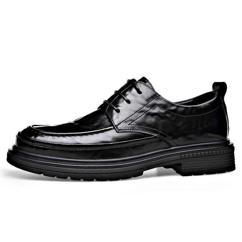 LUOMENG LUOMENG Dress Shoes Men's Low Top Black Brown