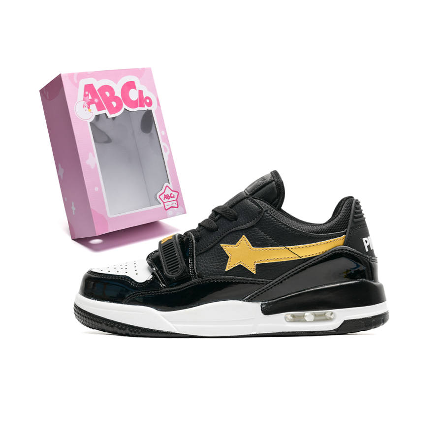 ABCIO Microfiber Leather Waterproof Cushioning Lightweight Low top Skateboard Shoes Unisex Box Included
