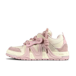 TOFAVE Puffy Shoes Low top Skateboard Shoes Women's Sweetheart Girlish