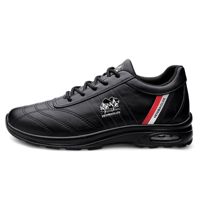 HENIBAOLUO Cow Leather Casual Shoes Men's